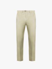 Quần Tây Trơn Form Slimfit QT050 Màu Be Nhạt