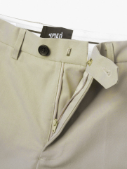 Quần Tây Trơn Form Slimfit QT050 Màu Be Nhạt