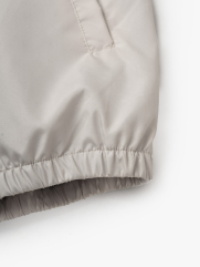 Áo Khoác Dù Trượt Nước Thêu 3D Logo 4M Form Regular AK075 Màu Kem