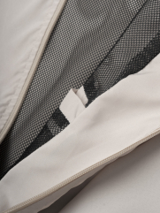 Áo Khoác Dù Trượt Nước Thêu 3D Logo 4M Form Regular AK075 Màu Kem