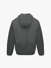 Áo Khoác Dù Trượt Nước Thêu 3D Logo 4M Form Regular AK075 Màu Xám Đậm