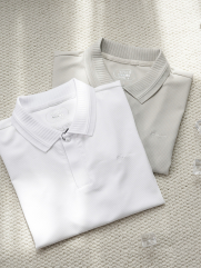 Áo Polo Cool-X Thêu 4M Form Regular PO167 Màu Trắng