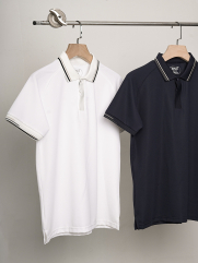 Áo Polo Cool-X Trơn Form Slimfit PO166 Màu Trắng