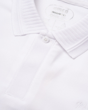 Áo Polo Cool-X Thêu 4M Form Regular PO167 Màu Trắng