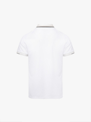 Áo Polo Cool-X Trơn Form Slimfit PO166 Màu Trắng