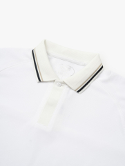 Áo Polo Cool-X Trơn Form Slimfit PO166 Màu Trắng