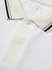 Áo Polo Cool-X Trơn Form Slimfit PO166 Màu Trắng