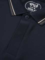 Áo Polo Cool-X Trơn Form Slimfit PO166 Màu Xanh Đen