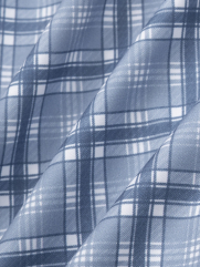 Áo Sơ Mi Caro Cool-X Form Slimfit SM192 Caro Xanh Biển