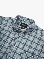 Áo Sơ Mi Caro Cool-X Form Slimfit SM192 Caro Xanh Lá