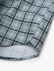 Áo Sơ Mi Caro Cool-X Form Slimfit SM192 Caro Xanh Lá