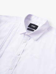 Áo Sơ Mi Cool-X Xếp Ly Thêu 4M Form Slimfit SM194