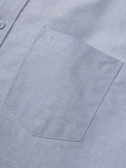 Áo Sơ Mi Tay Ngắn Oxford Thêu 4M Ở Túi Form Regular SM191 Màu Xám