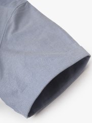 Áo Sơ Mi Tay Ngắn Oxford Thêu 4M Ở Túi Form Regular SM191 Màu Xám