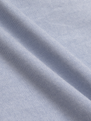 Áo Sơ Mi Tay Ngắn Oxford Thêu 4M Ở Túi Form Regular SM191 Màu Xám