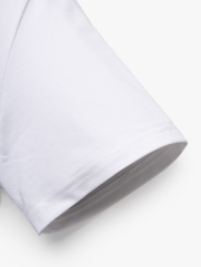 Áo Thun Thể Thao In Logo 4M Tròn Form Regular AT175 Màu Trắng