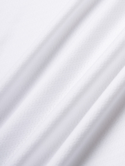 Áo Thun Thể Thao In Logo 4M Tròn Form Regular AT175 Màu Trắng