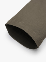 Quần Kaki Diễu 2 Bên Miệng Túi Form Slimfit QK031 Màu Nâu Nhạt