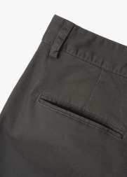 Quần Kaki Diễu 2 Bên Miệng Túi Form Slimfit QK031 Màu Xám Đậm