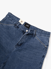 Quần Short Jean Wash Bạc Form Straight QS078