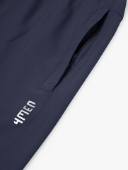 Quần Short Thể Thao In Chữ 4MEN ở Túi Form Relax Sport QS077 Màu Xanh Đen