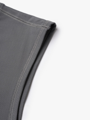 Áo Ba Lỗ In Logo 4MEN Club Sau Lưng Form Regular AT179 Màu Xám