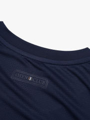 Áo Ba Lỗ In Logo 4MEN Club Sau Lưng Form Regular AT179 Màu Xanh Đen