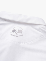 Aó Polo Thể Thao In 4MEN Racquet Club Form Regular Sport PO168 Màu Trắng