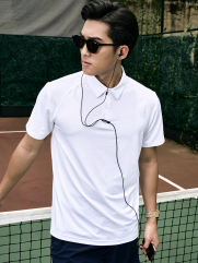 Aó Polo Thể Thao In 4MEN Racquet Club Form Regular Sport PO168 Màu Trắng