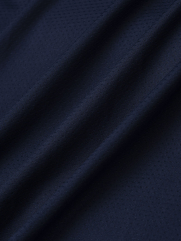 Áo Polo Thể Thao Phối In Logo 4MEN Club Sau Lưng Form Regular PO169 Màu Xanh Đen