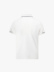 Áo Polo Thể Thao Phối Viền Form Regular PO170 Màu Trắng