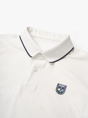 Áo Polo Thể Thao Phối Viền Form Regular PO170 Màu Trắng