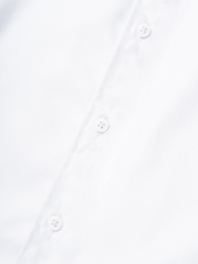 Áo Sơ Mi Tay Ngắn Sớ Chéo Thêu Chữ 4M Form Regular SM179