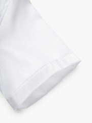 Áo Sơ Mi Tay Ngắn Sớ Chéo Thêu Chữ 4M Form Regular SM179