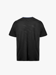 Áo Thun Thể Thao Cổ Phối 2 Màu Form Regular AT176 Màu Đen