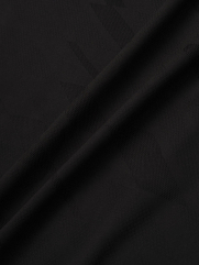 Áo Thun Thể Thao Cổ Phối 2 Màu Form Regular AT176 Màu Đen