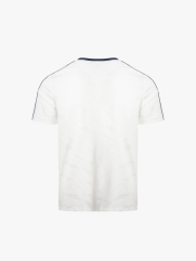 Áo Thun Thể Thao Cổ Phối 2 Màu Form Regular AT176 Màu Trắng