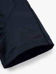 Áo Thun Thể Thao Cổ Phối 2 Màu Form Regular AT176 Màu Xanh Đen