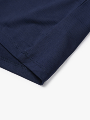 Áo Thun Thể Thao Phối Vai Form Regular AT177 Màu Xanh Đen