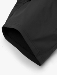 Quần Short Thể Thao In Chữ Active 4MEN Form Regular QS080 Màu Đen