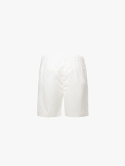 Quần Short Thể Thao In Chữ Active 4MEN Form Regular QS080 Màu Trắng