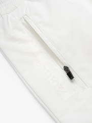 Quần Short Thể Thao In Chữ Active 4MEN Form Regular QS080 Màu Trắng