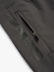 Quần Short Thể Thao In Chữ Active 4MEN Form Regular QS080 Màu Xám