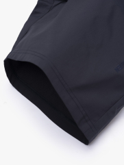 Quần Short Thể Thao In Chữ Active 4MEN Form Regular QS080 Màu Xanh Đen