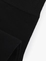 Vớ Thể Thao Cổ Cao Sợi Cotton Thấm Hút VO133 Màu Đen