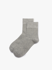 Vớ Thể Thao Cổ Cao Sợi Cotton Thấm Hút VO133 Màu Xám