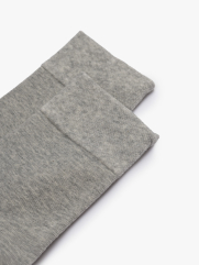 Vớ Thể Thao Cổ Cao Sợi Cotton Thấm Hút VO133 Màu Xám