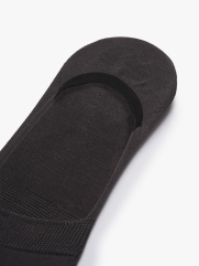 Vớ Lười Trơn Sợi Bamboo Kháng Khuẩn VO132 Màu Xám Đậm