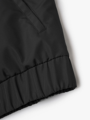 Áo Khoác Dù Ép Trơn Form Regular AK078 Màu Đen