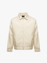 Áo Khoác Dù Ép Trơn Form Regular AK078 Màu Kem